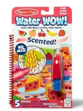 Melissa & Doug Water WOW! Scented Reusable Coloring Pad - NEW